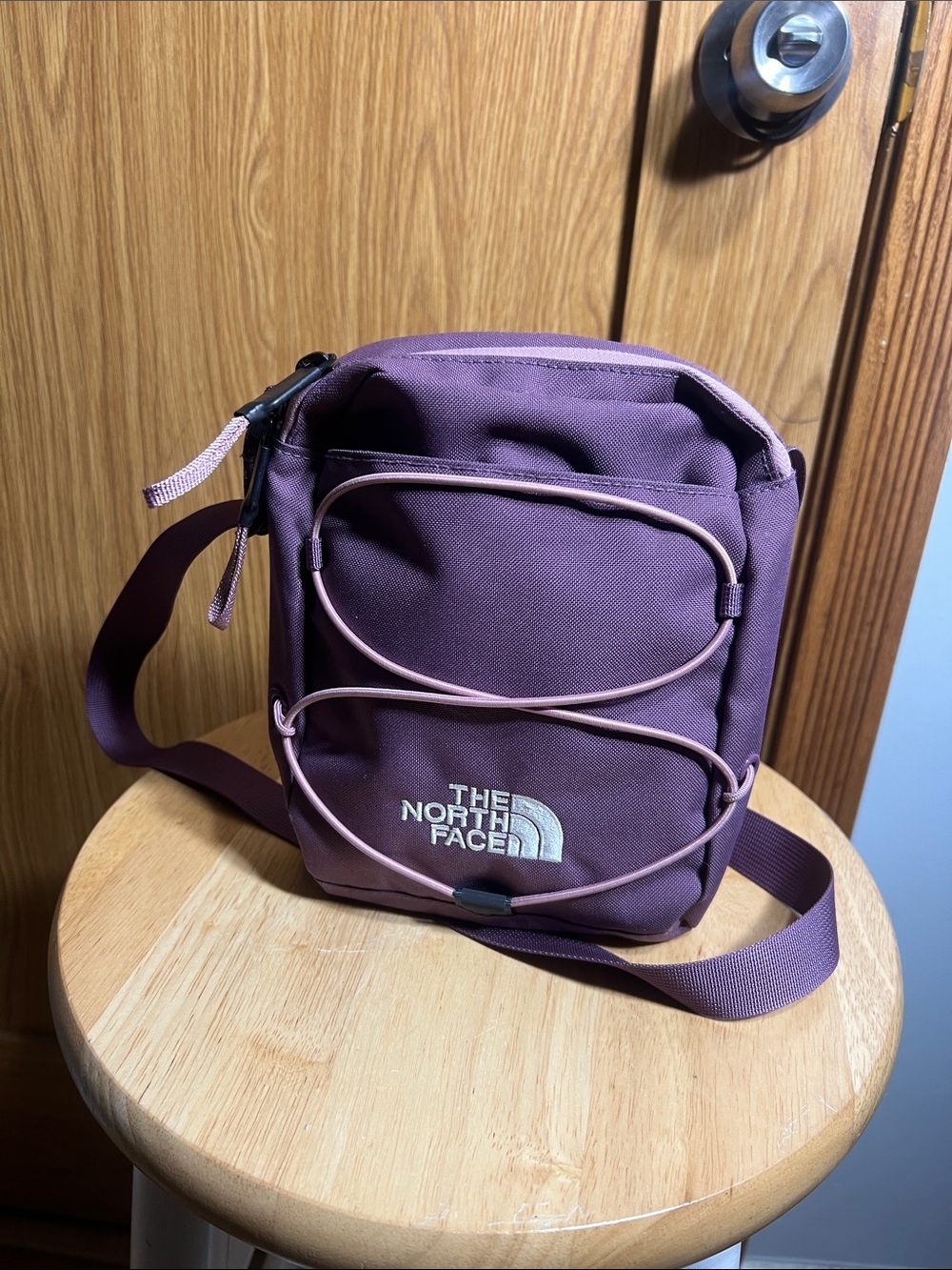 The North Face Plum Crossbody Messenger Bag